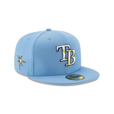 Sapca New Era Tampa Bay Rays MLB 2021 Spring Training 59FIFTY Fitted - Albastri